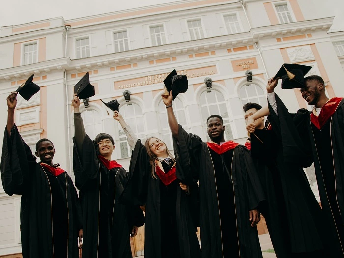 group of graduates